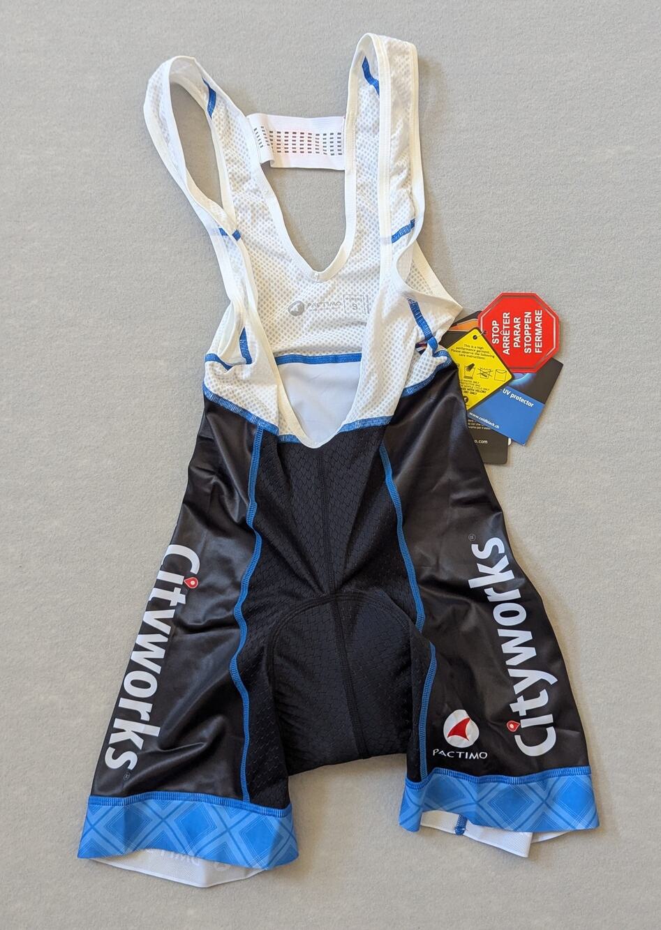 NWT Pactimo Summit Collection Women's Cycling Bib Shorts Size S Cityworks